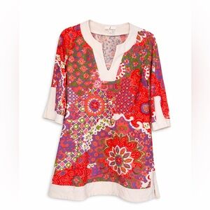 Jude Connally Printed Colorful Nylon Dress​